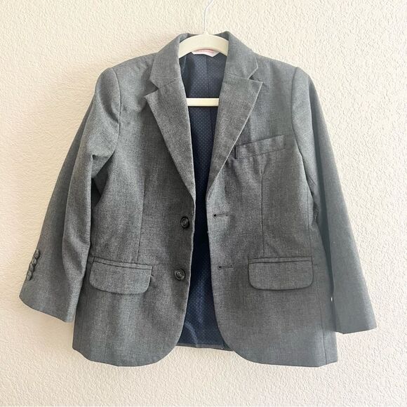 Cat & Jack Blazer Toddler 4 Charcoal Grey EUC - Picture 1 of 5